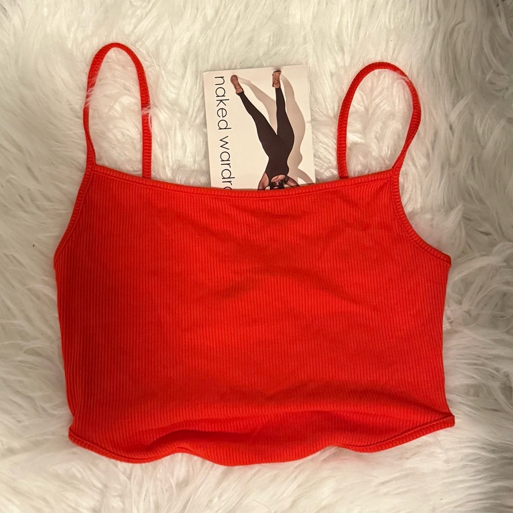 NEW naked wardrobe Tank - Size XS | Color: Dark Orange